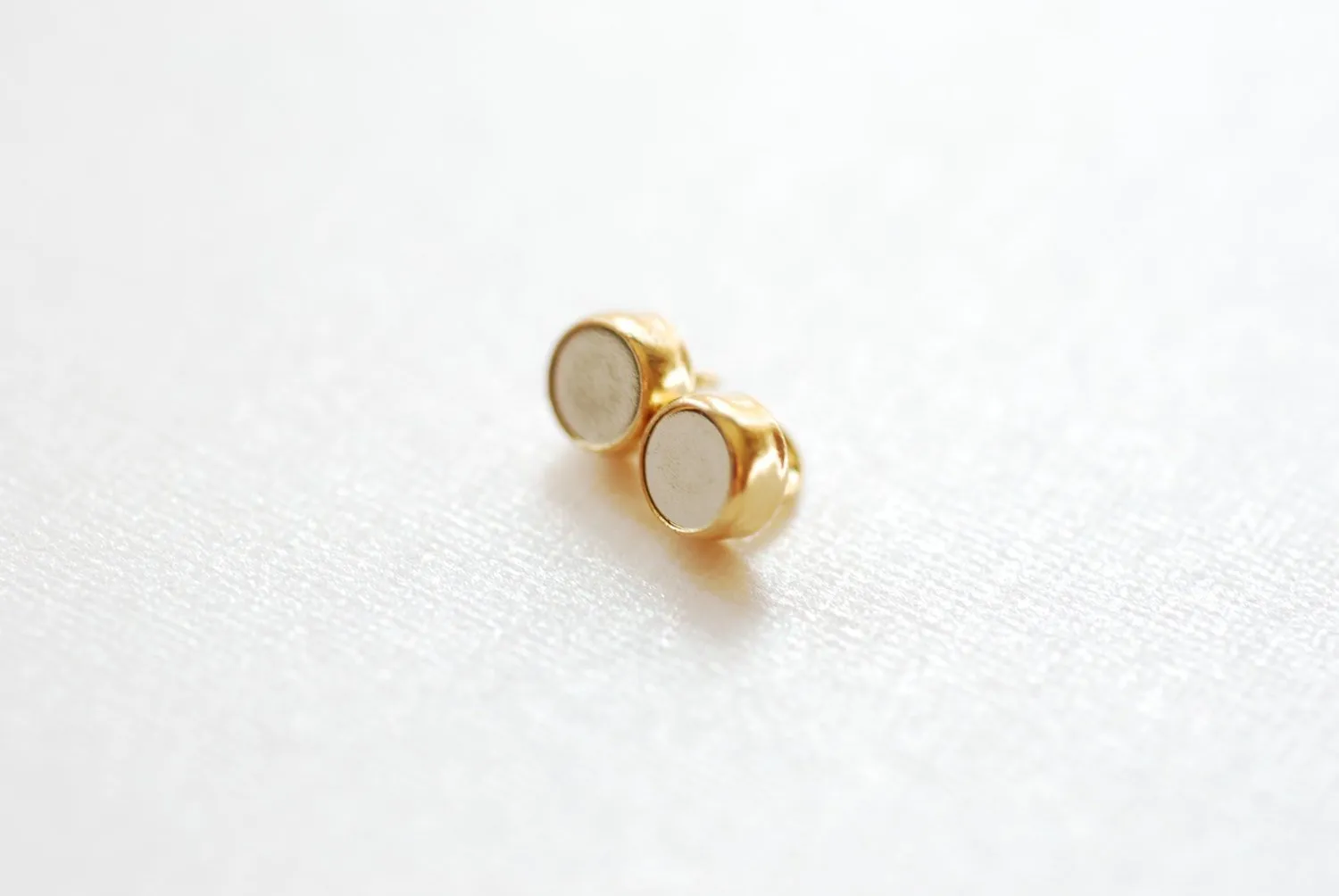 14k Gold Filled GF Super Magnet Clasp, 10x4.4mm, 1.6mm Closed Ring, Gold Filled Magnetic Necklace Clasps, Wholesale Jewelry Findings, 41