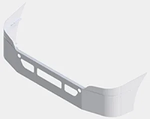 14" 2012  Freightliner Cascadia  Bumper