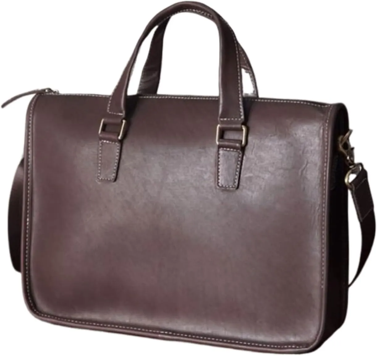 15Inch Mens Handbags Briefcases Shoulder Bags Casual Daypacks Genuine Leather Laptop Bags Messenger Bags