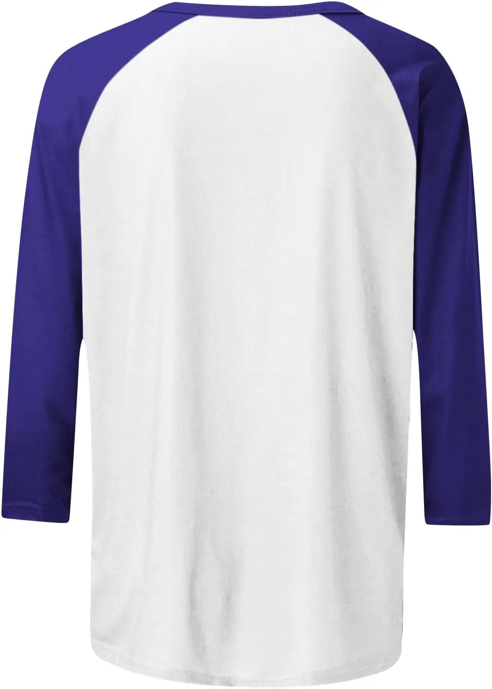 3/4 Length Sleeve Womens Baseball Jersey Tops Green and White Raglan Tshirt Three Quarter Sleeve Casual Style Tees
