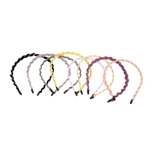 8pcs Women Headbands Knotted Fashion Hairbands Gauze Headwraps Hair Accessories
