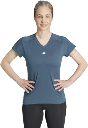 adidas Women's Training Essentials Minimal Branding V-Neck T-Shirt