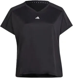adidas Women's Training Essentials Minimal Branding V-Neck T-Shirt