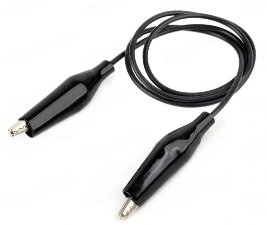 Alligator Crocodile Clips Electrical Test Lead Wire 6-10 inches