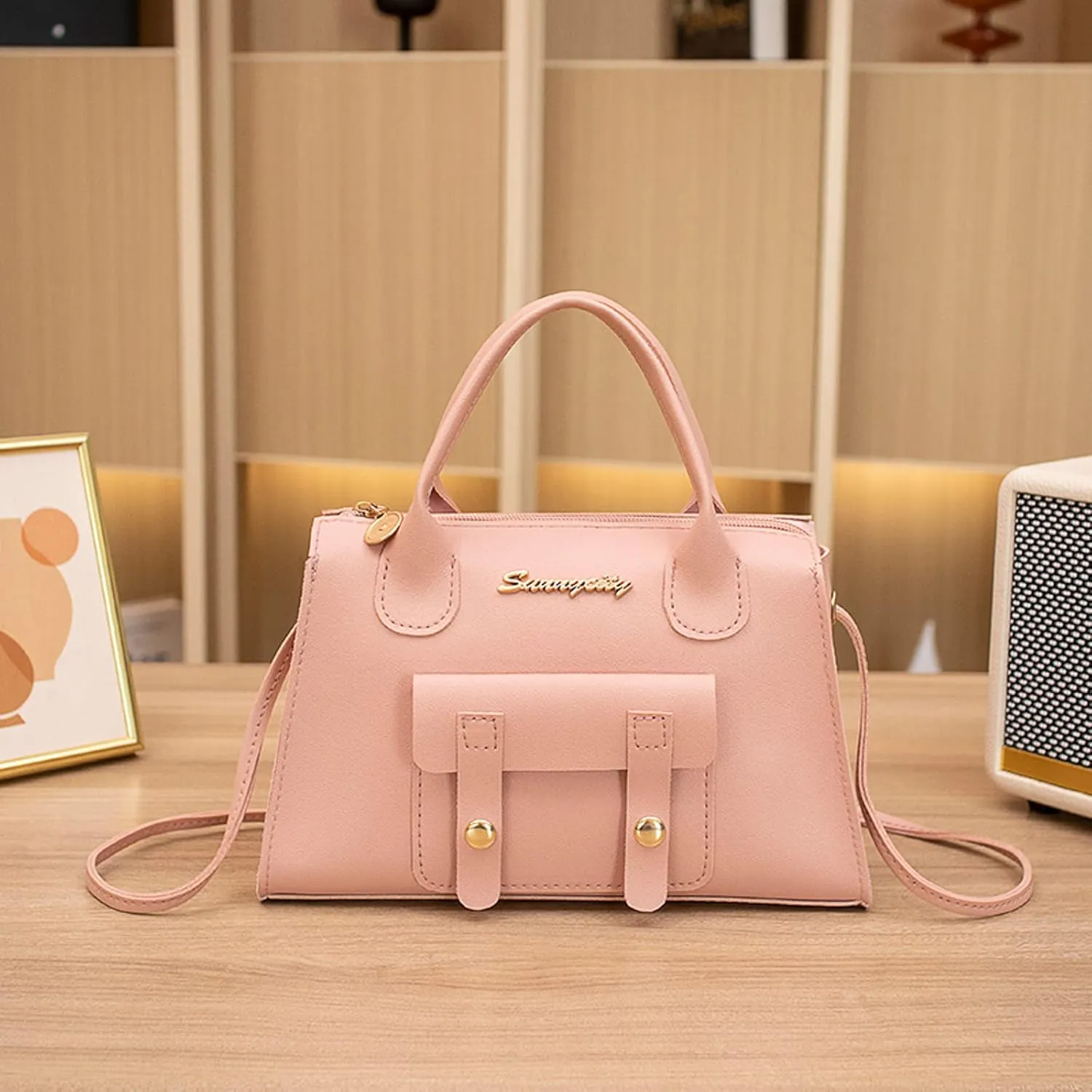 Anti Theft Shoulder Bags for Woman Crossbody Purses and Handbags Lightweight Pocketbook Trendy Clutch Saddle Bag(One Size)