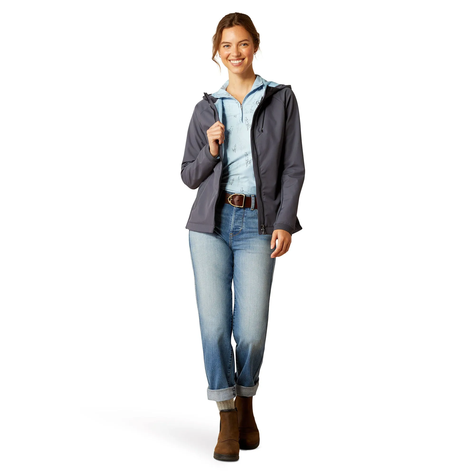 Ariat Ladies Parodist Ombre Blue Jacket 10053003