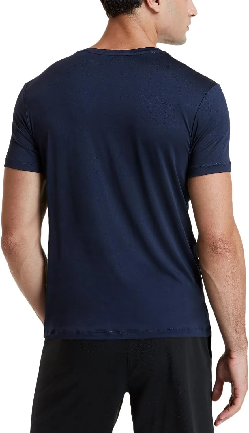 ATHLIO Men's Workout Running Shirts, Sun Protection Quick Dry Athletic Shirts, Short Sleeve Gym T-Shirts