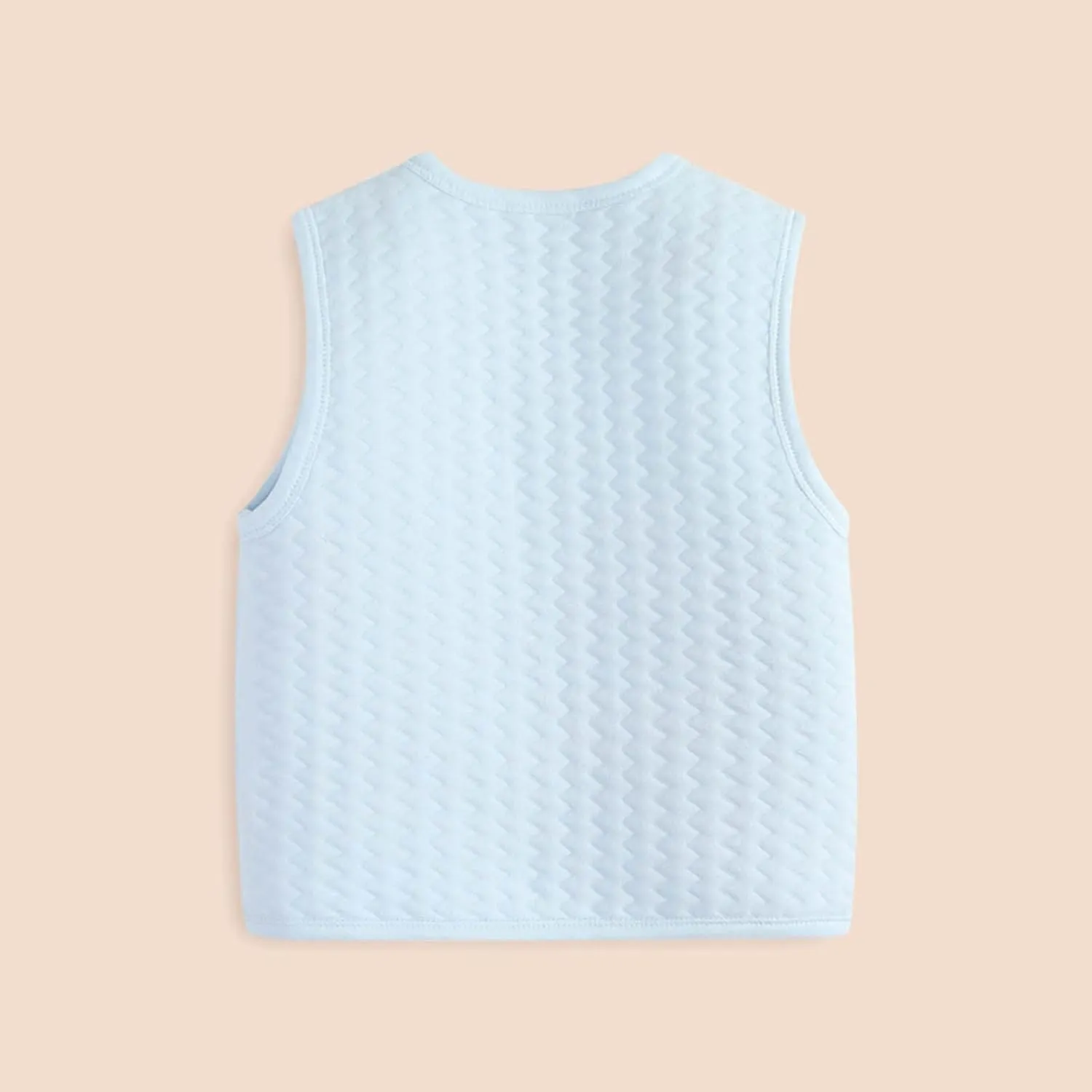 Baby Boys Girls Stand Collar Down Vests Winter Warm Lightweight Sleeveless Fleece Jacket Toddler Vest