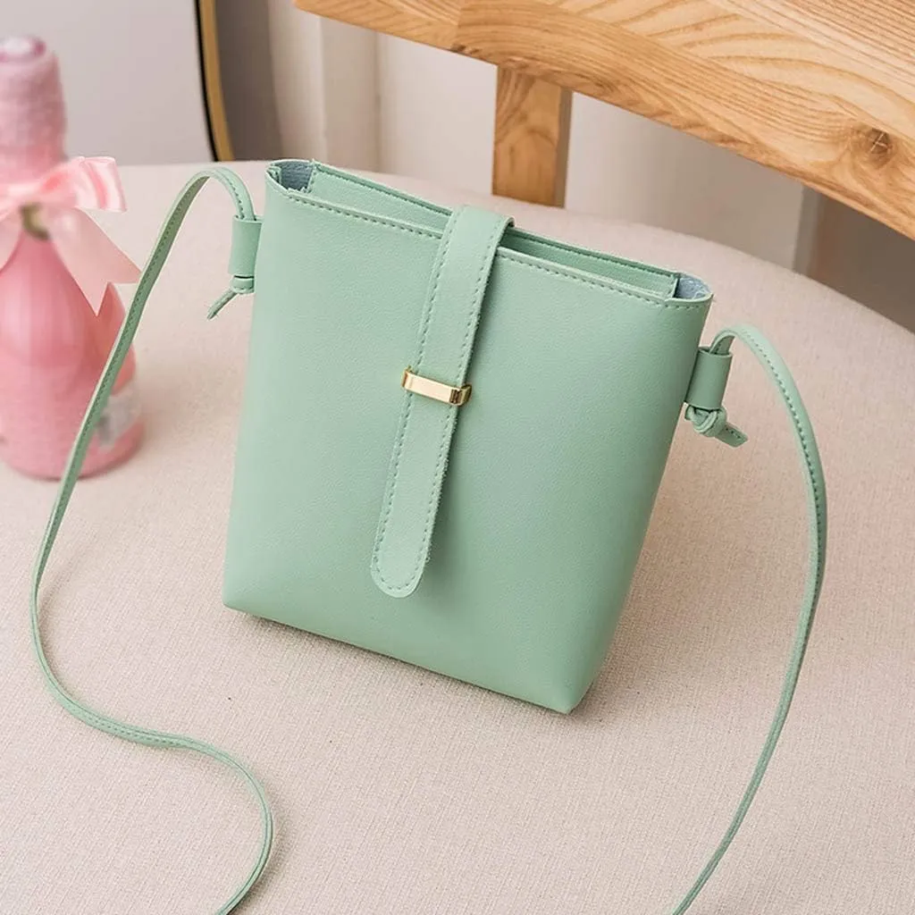 Bag Phone Shoulder Women Mobile Fashion Messenger Bag Strap Bags Laptop Shoulder Bags (Green, One Size)