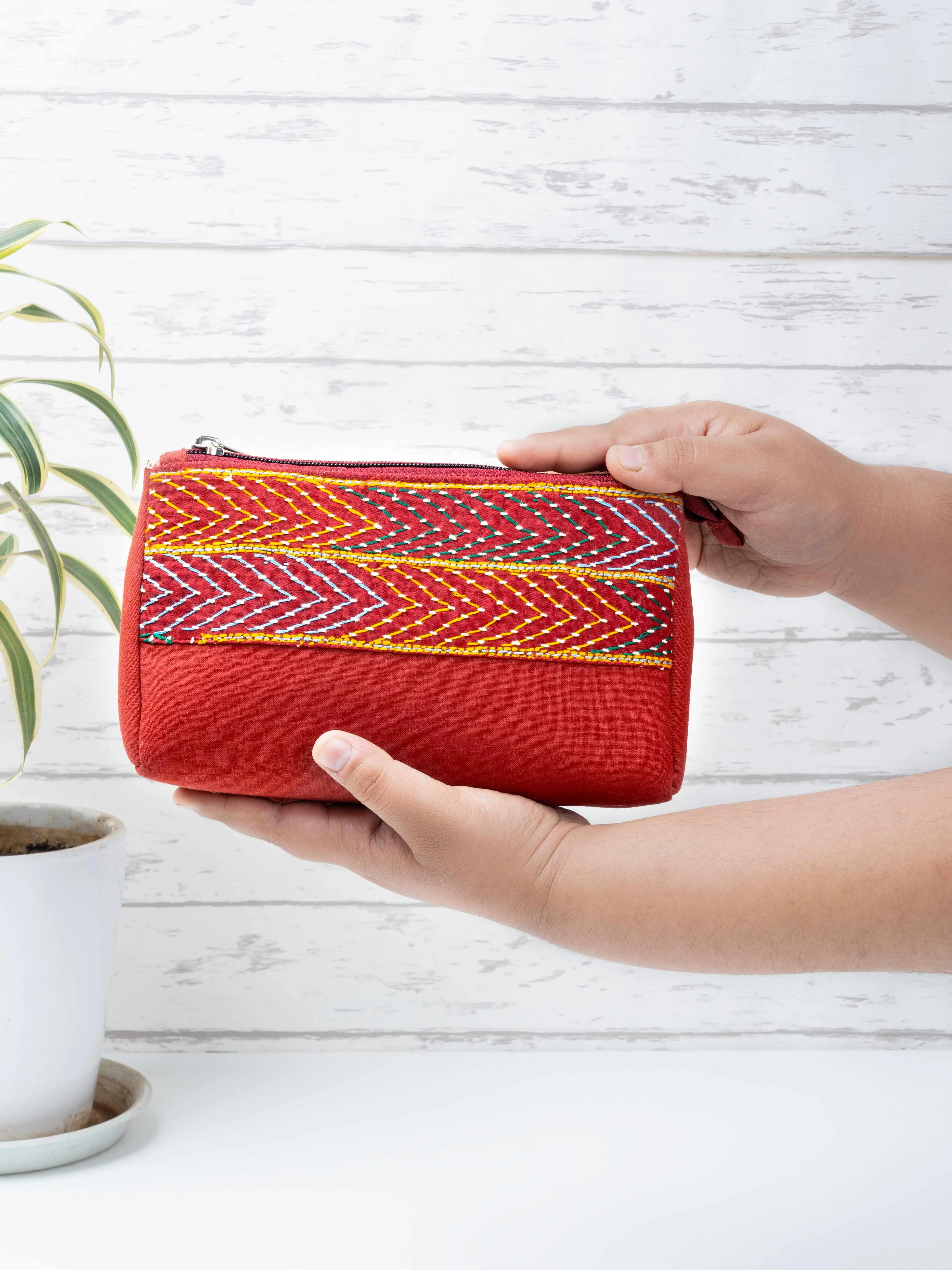 Banjara Embroidery  Travel Pouch Bag