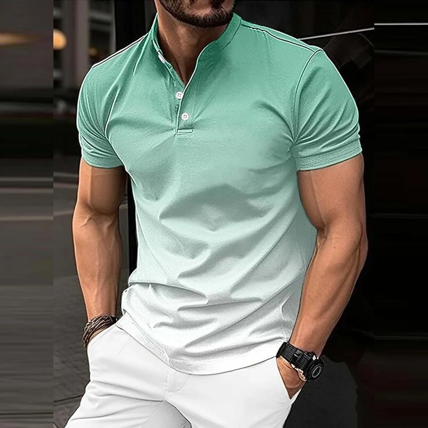 Belly Hiding Shirts for Men Camisa De Lino para Hombre Pacificozy Men's Shirts Mokaloha Mens Tee Shirts
