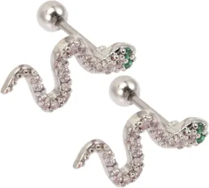 BESPORTBLE Snake Ear Studs Gold Plated Earrings for Wedding Women Ear Rings Earring Studs Snake Earring Ear Jewelry