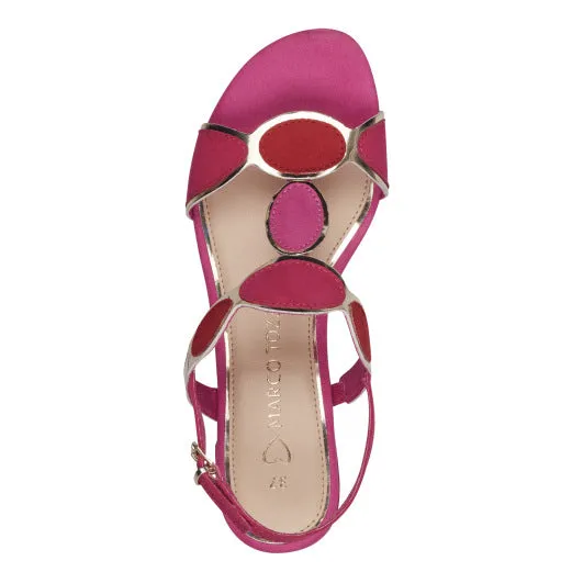 Block Heel Sandal - Pink