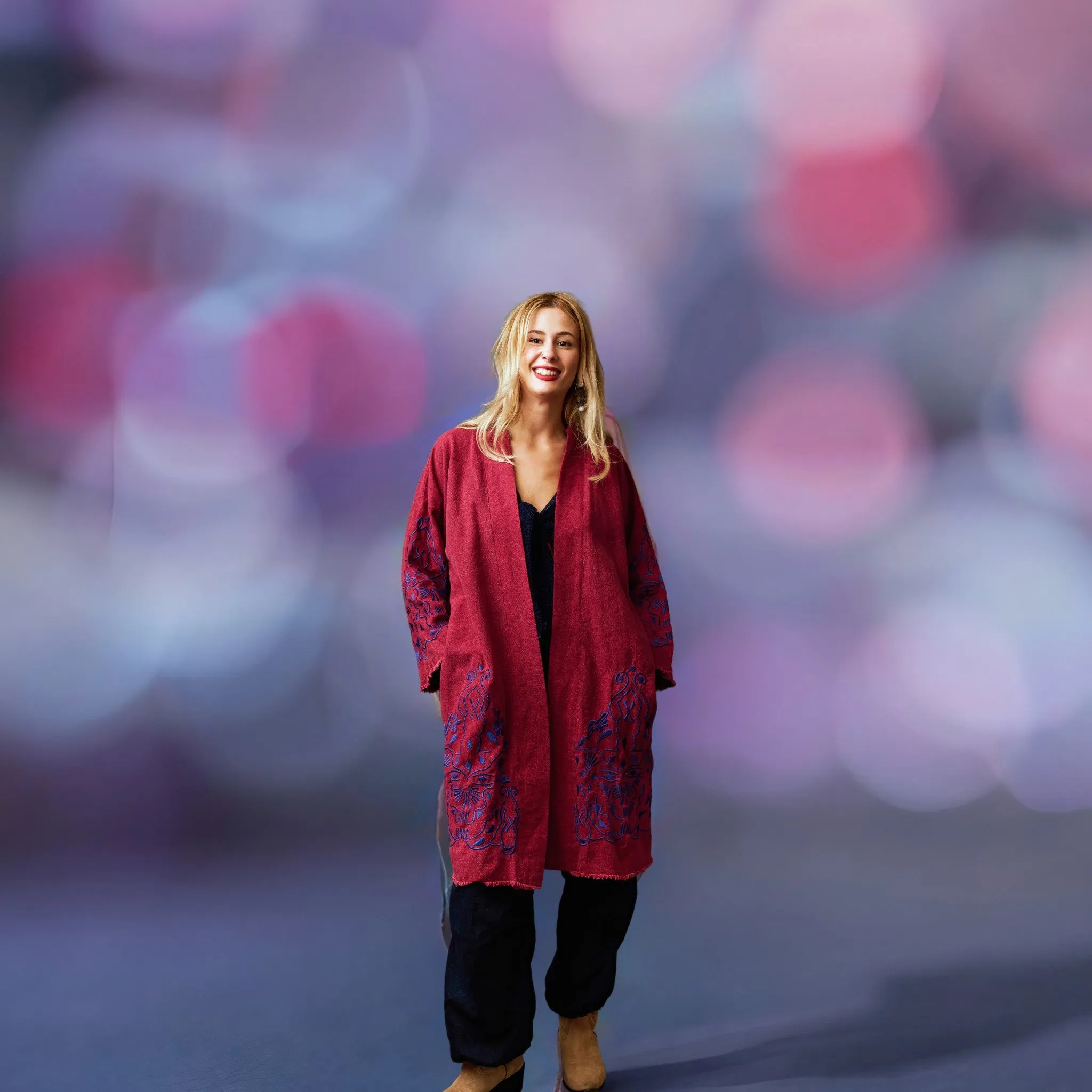 Bohemian Chic Jacket For Sale
