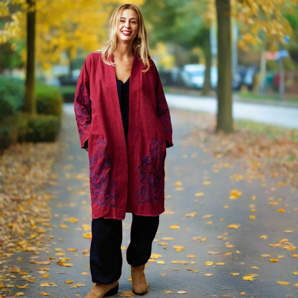 Bohemian Chic Jacket For Sale