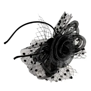 Bride Hair Clip Hairband Net Gauze Headband Women Hair Hoop Headpiece for Girls Party Supplies