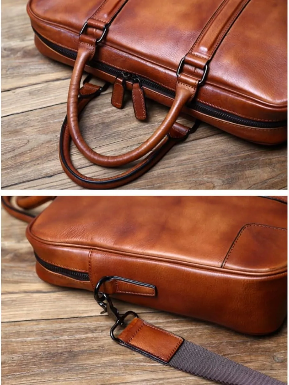 Briefcases Casual Daypacks Handbags Laptop Bags Men's Genuine Leather Shoulder Bags Messenger Bags Totes