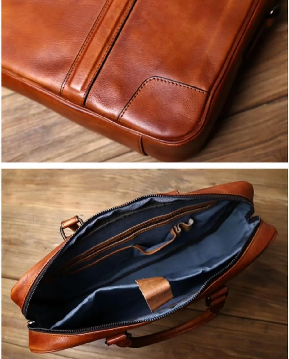 Briefcases Casual Daypacks Handbags Laptop Bags Men's Genuine Leather Shoulder Bags Messenger Bags Totes