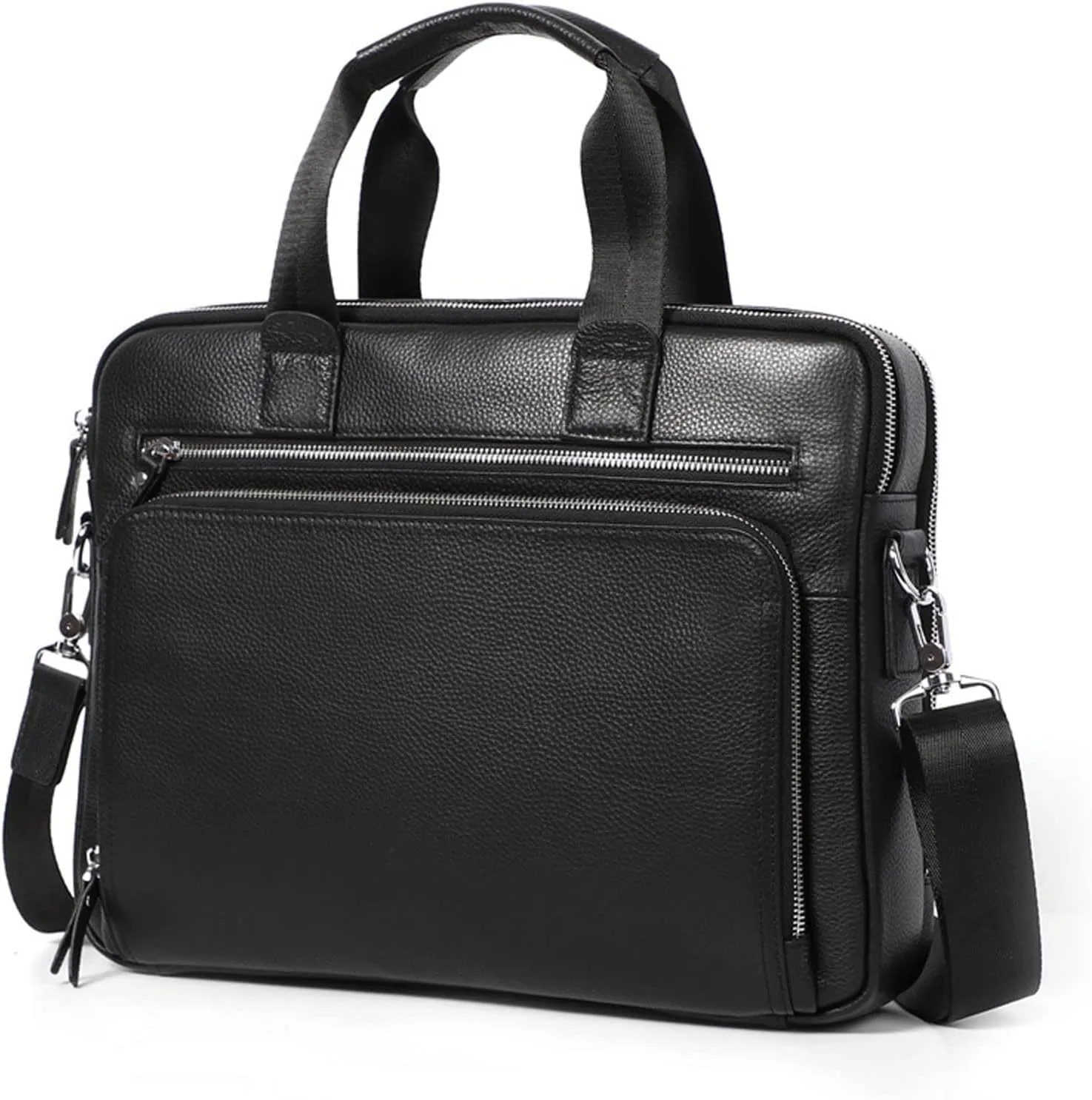 Briefcases for men Business Briefcase for Men Real Genuine Leather Handbag Male Travel Laptop Bag Shoulder Bags