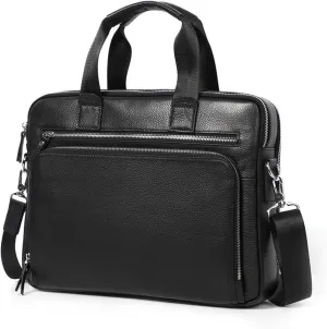 Briefcases for men Business Briefcase for Men Real Genuine Leather Handbag Male Travel Laptop Bag Shoulder Bags