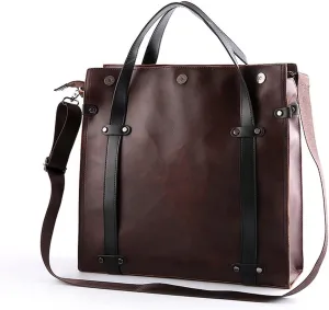 Briefcases for men Leather Men Bag Leisure Men Business Messenger Bags Portable Briefcase Bag Laptop Inch Handbag