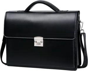 Briefcases for men Male Package Handbag Business Affairs Single Shoulder genuine leather messenger computer bag
