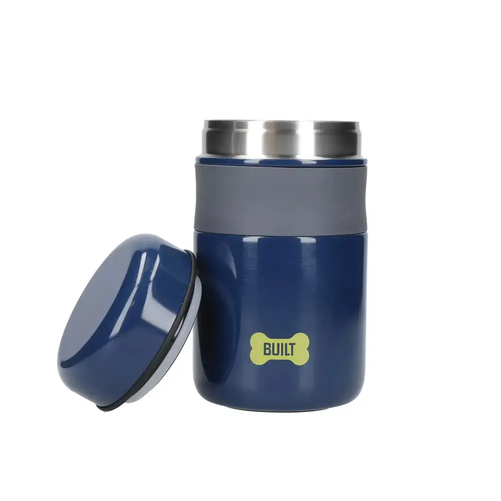 Built Pets Food Jar 473ml Blue