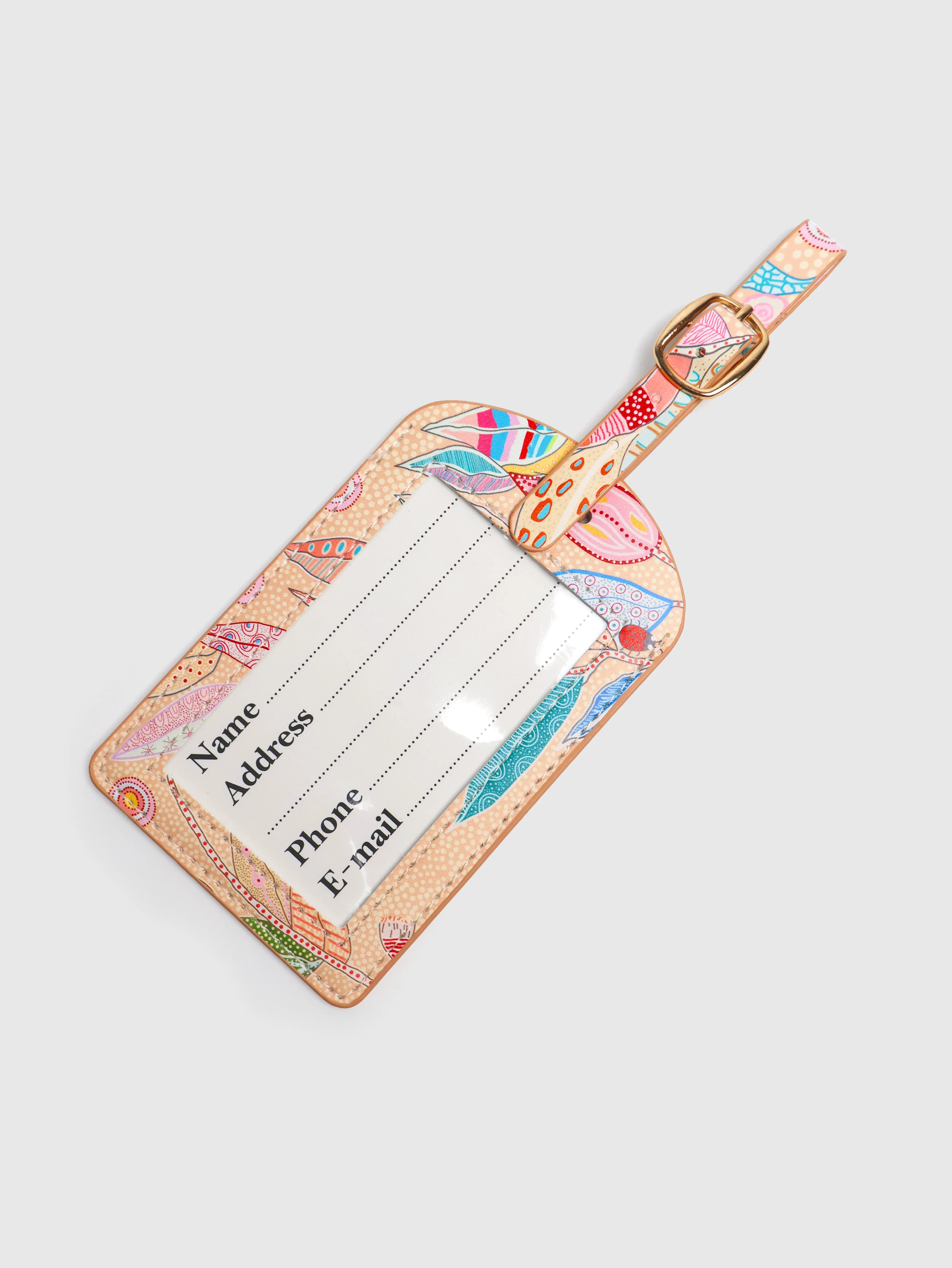 Bush Leaves - Travel Luggage Tag
