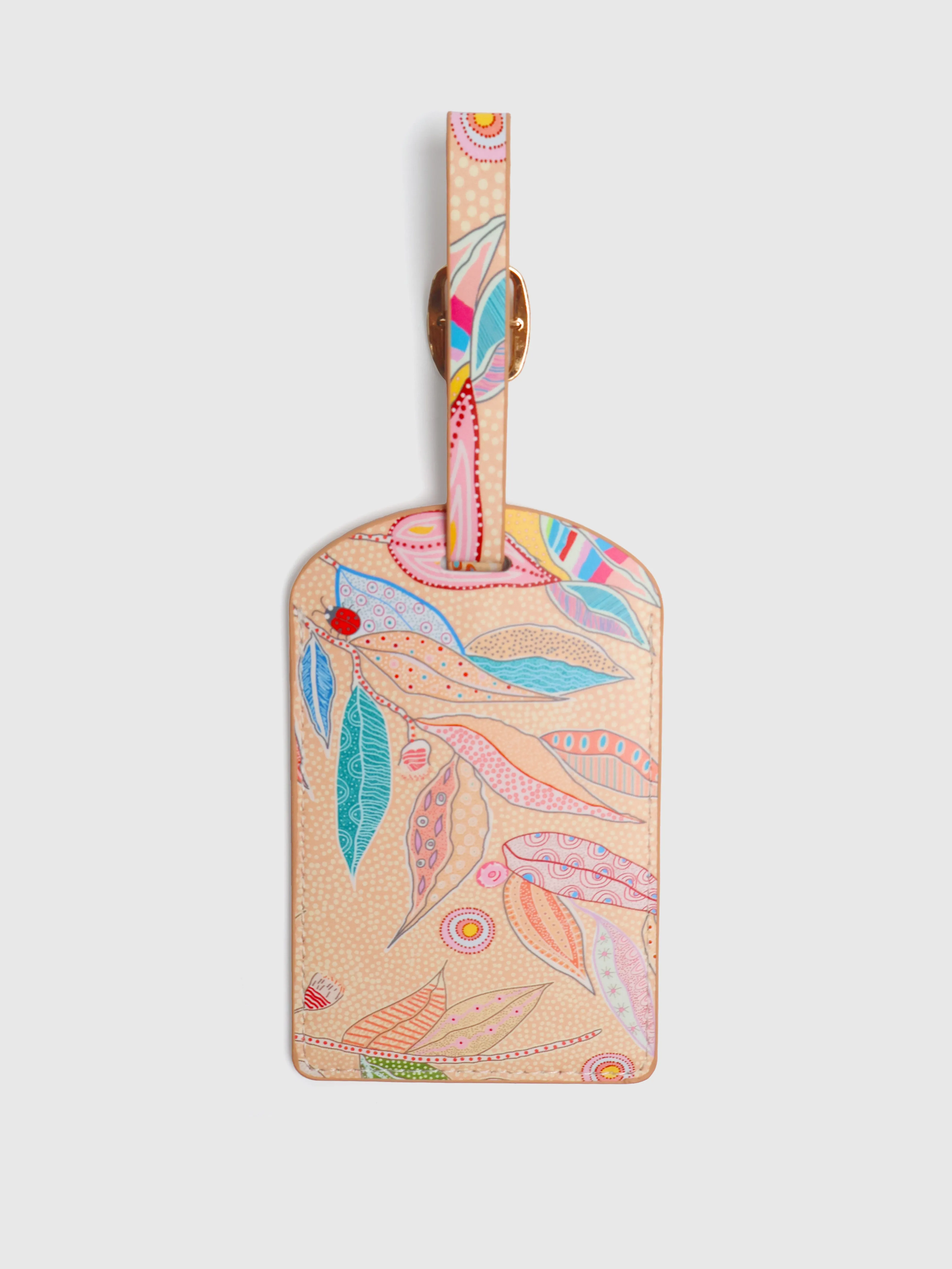 Bush Leaves - Travel Luggage Tag