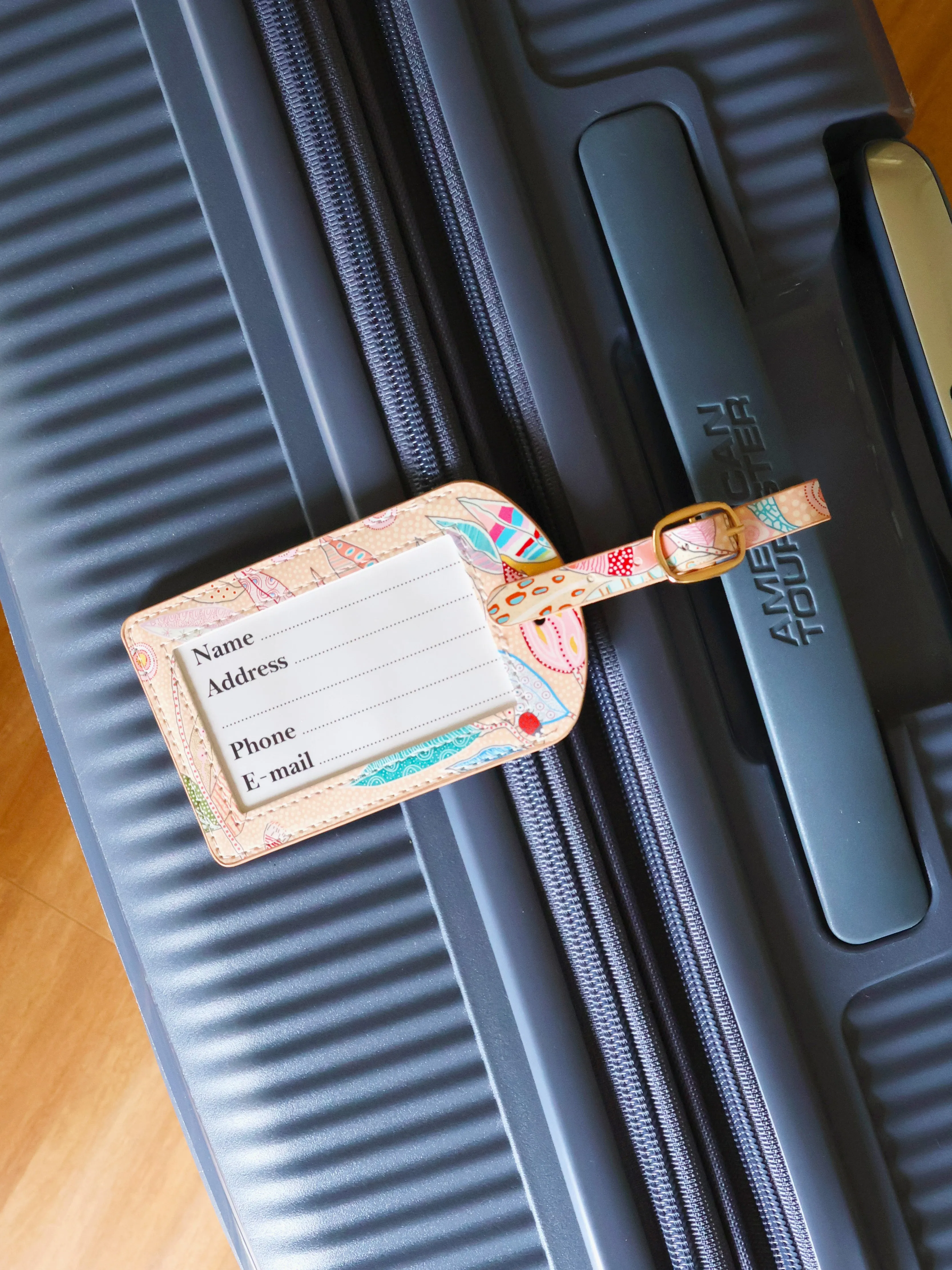 Bush Leaves - Travel Luggage Tag