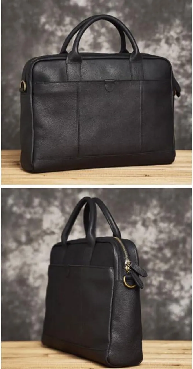 Business Briefcases Mens Handbags Messenger Shoulder Bags Genuine Leather Laptop Bags Crossbody Bags Carrying Cases