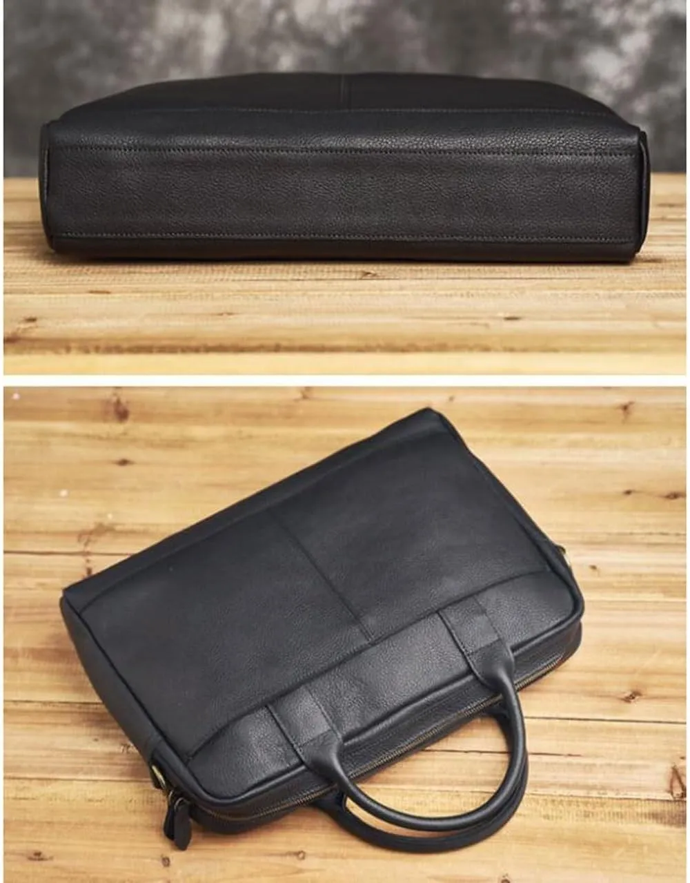 Business Briefcases Mens Handbags Messenger Shoulder Bags Genuine Leather Laptop Bags Crossbody Bags Carrying Cases