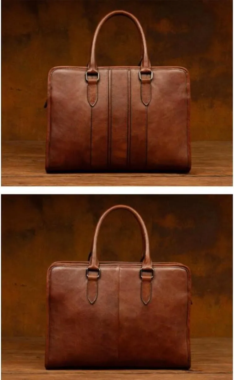 Business Briefcases Mens Handbags Messenger Shoulder Bags Genuine Leather Laptop Bags Crossbody Bags Computers Bags