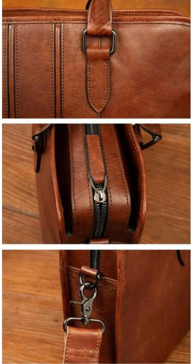 Business Briefcases Mens Handbags Messenger Shoulder Bags Genuine Leather Laptop Bags Crossbody Bags Computers Bags