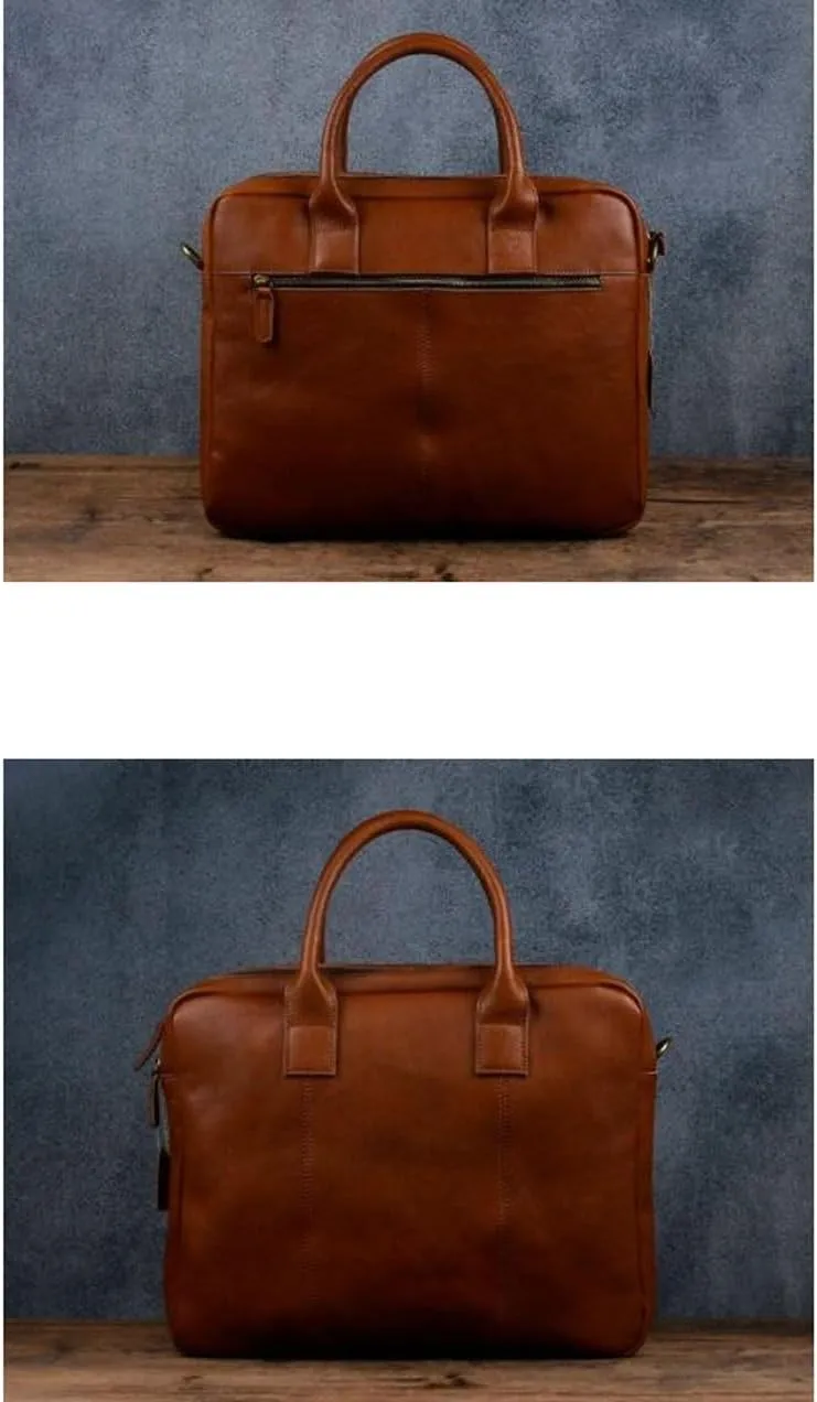 Business Briefcases Mens Handbags Messenger Shoulder Bags Travel Bags Genuine Leather Laptop Bags Carrying Cases