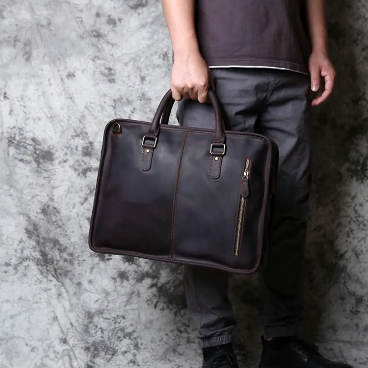 Carrying Cases Luggage Bags Messenger Bags Men's Leather Shoulder Bags Briefcases Handbags Laptop Bags