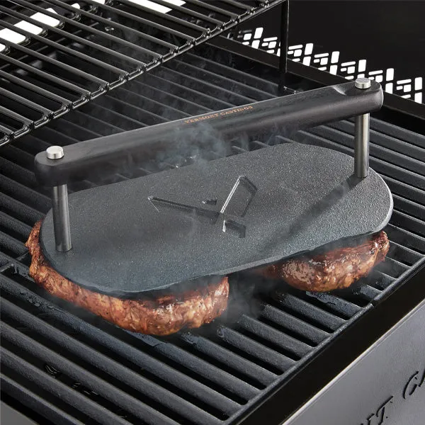 Cast Iron BBQ Grill Press