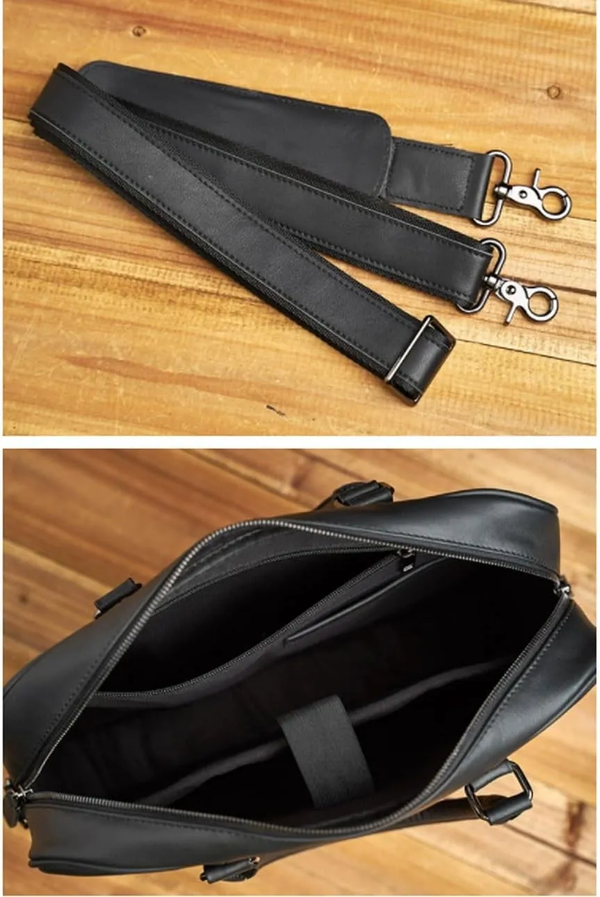 Casual Daypacks Briefcases Laptop Bags Messenger Bags Men's Leather Shoulder Bags Handbags Luggage Bags 15Inch