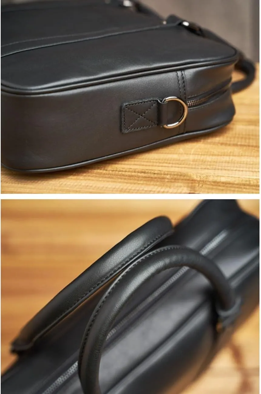 Casual Daypacks Briefcases Laptop Bags Messenger Bags Men's Leather Shoulder Bags Handbags Luggage Bags 15Inch