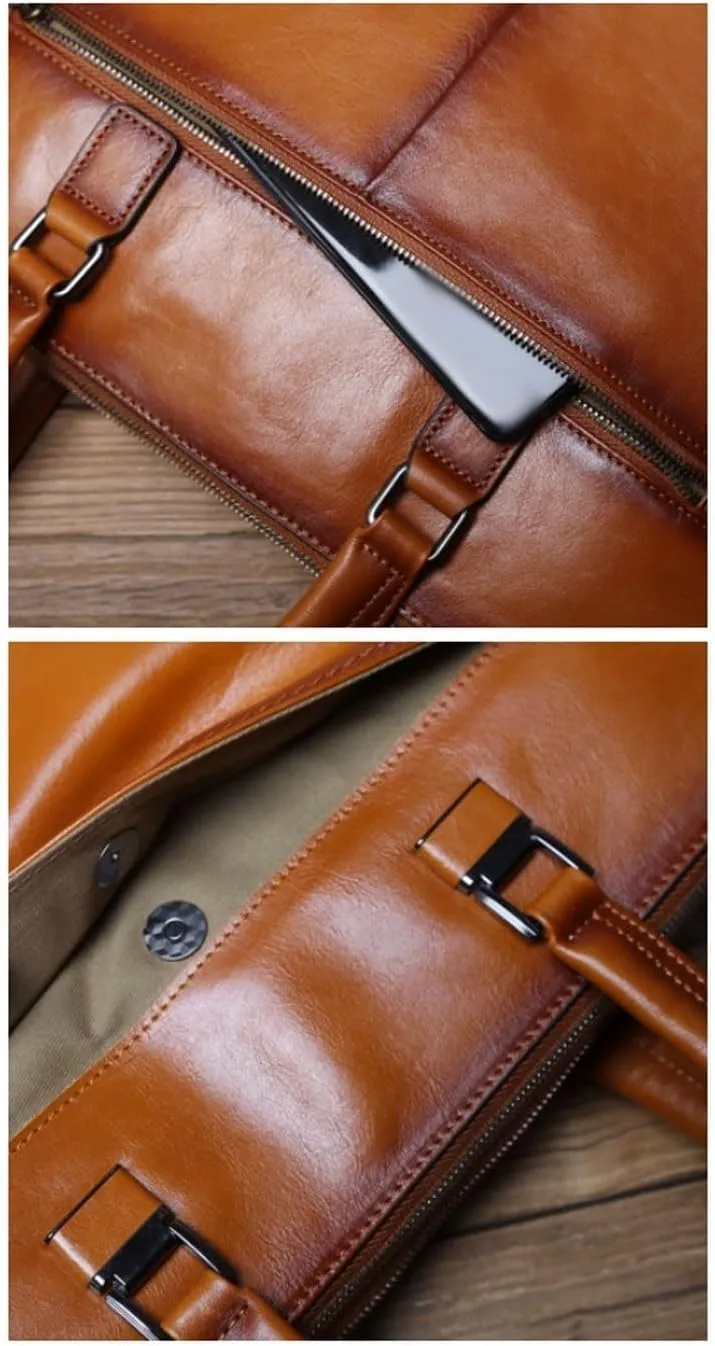 Casual Daypacks Briefcases Men's Leather Shoulder Bags Handbags Laptop Bags Messenger Bags