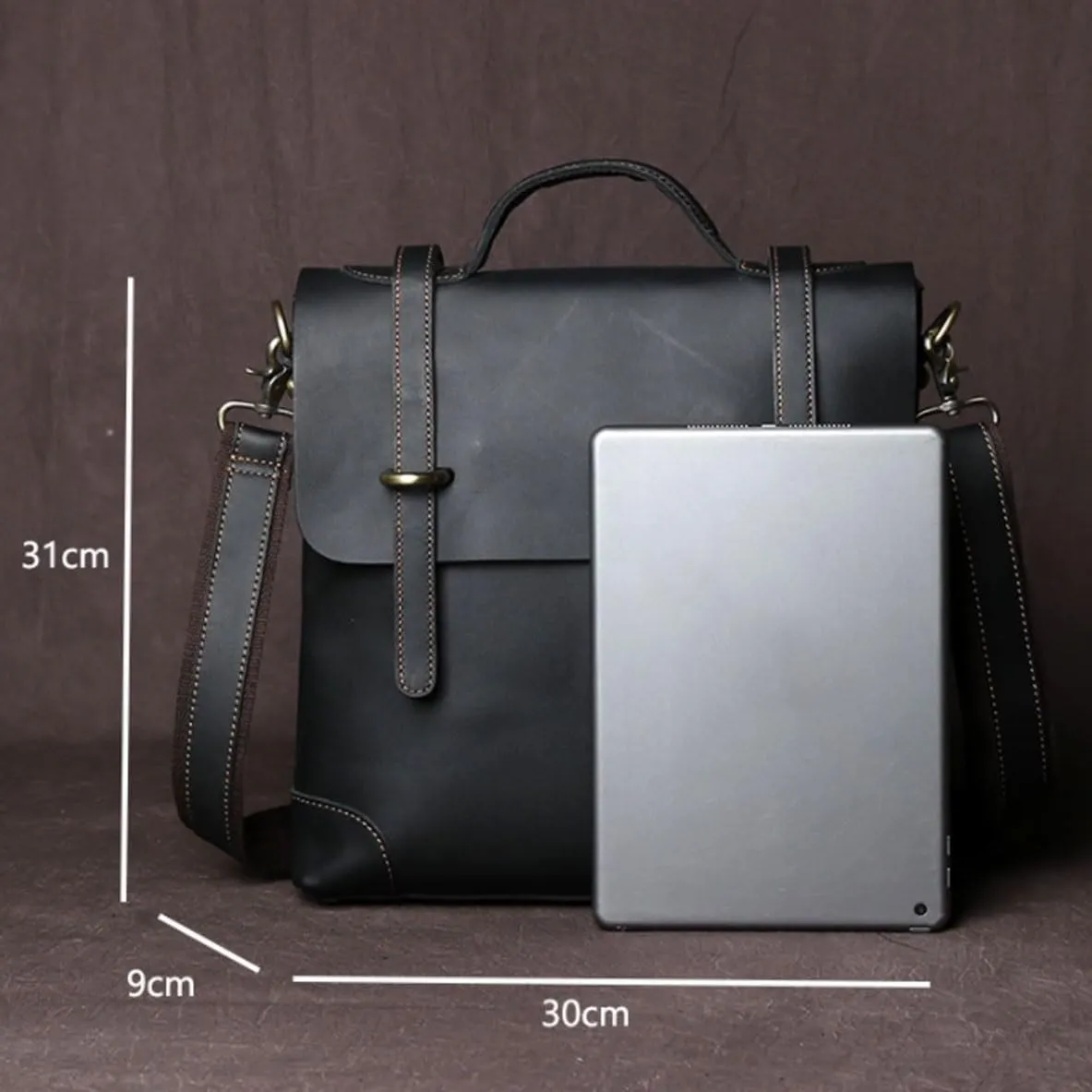 Casual Daypacks Handbags Briefcases Men's Genuine Leather Shoulder Bags Messenger Bags Laptop Bags Luggage Bags