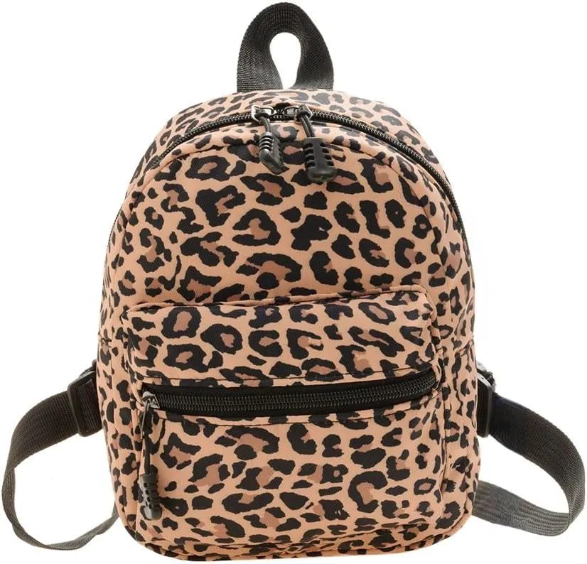 Casual Nylon Women Mini Backpack Fashion Solid Color Preppy Style Female Small Travel Knapsack Rucksacks