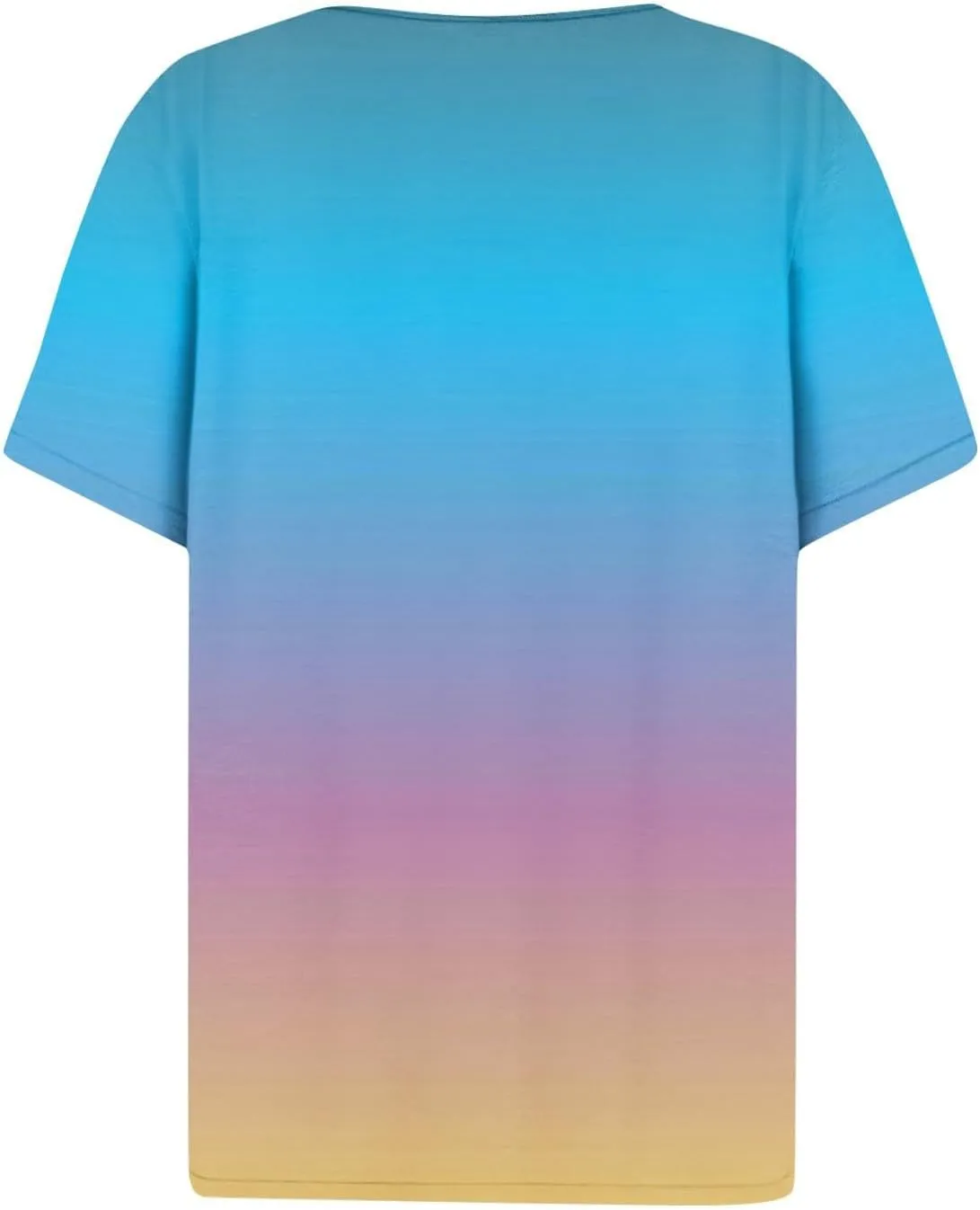 Casual t Shirts for Women Boho Floral Print Short Sleeve Summer Tops Y2K Loose Fit Blouses 2024 Vacation Trendy
