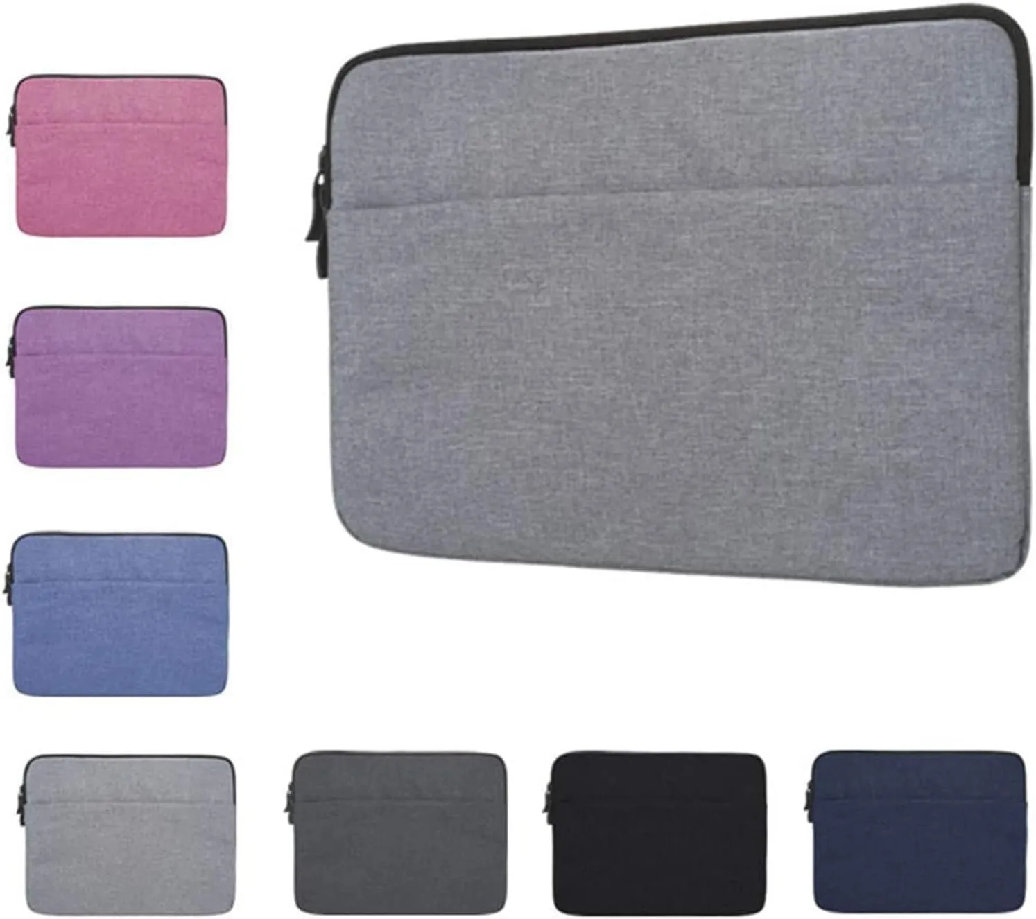 Classic Portable Laptop Sleeve Case Bag, Laptop Sleeve Portable Carrying Case Protective Notebook Tablet Briefcase Slim Lightweight Handbag Soft Computer Handle Bag Men men Commuter Protective Messe