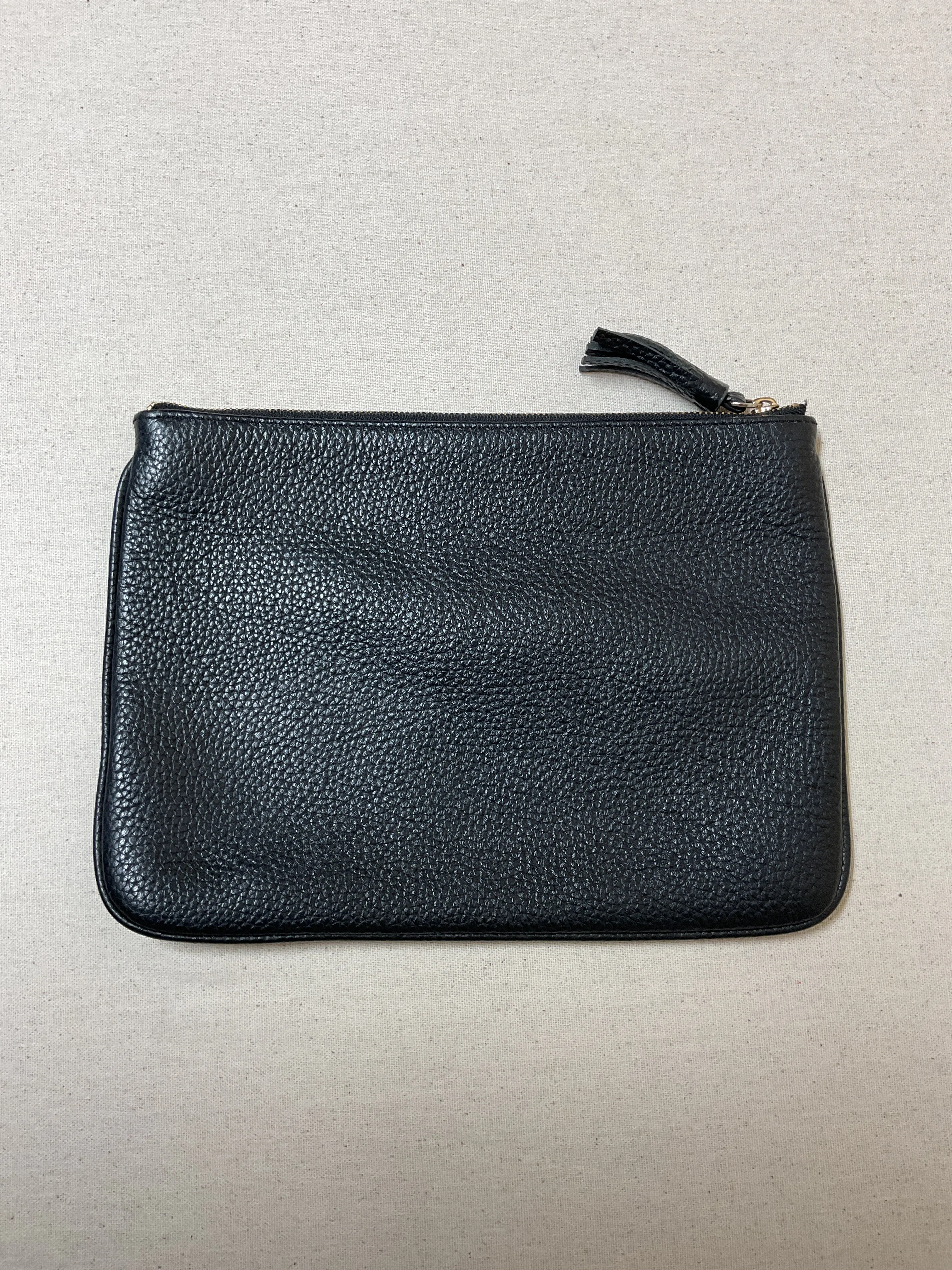 Clutch Designer By Kate Spade In Black, Size:Medium