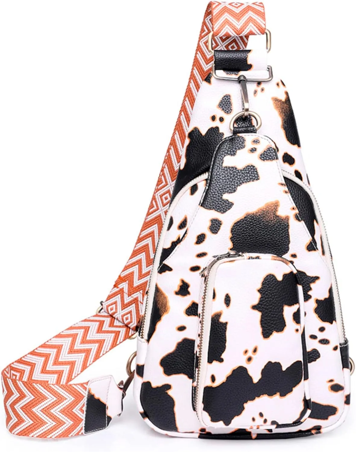 Crossbody Bag Sling Bags for Women Leather Small Fanny Pack Crossbody Bags Chest Bag for Women