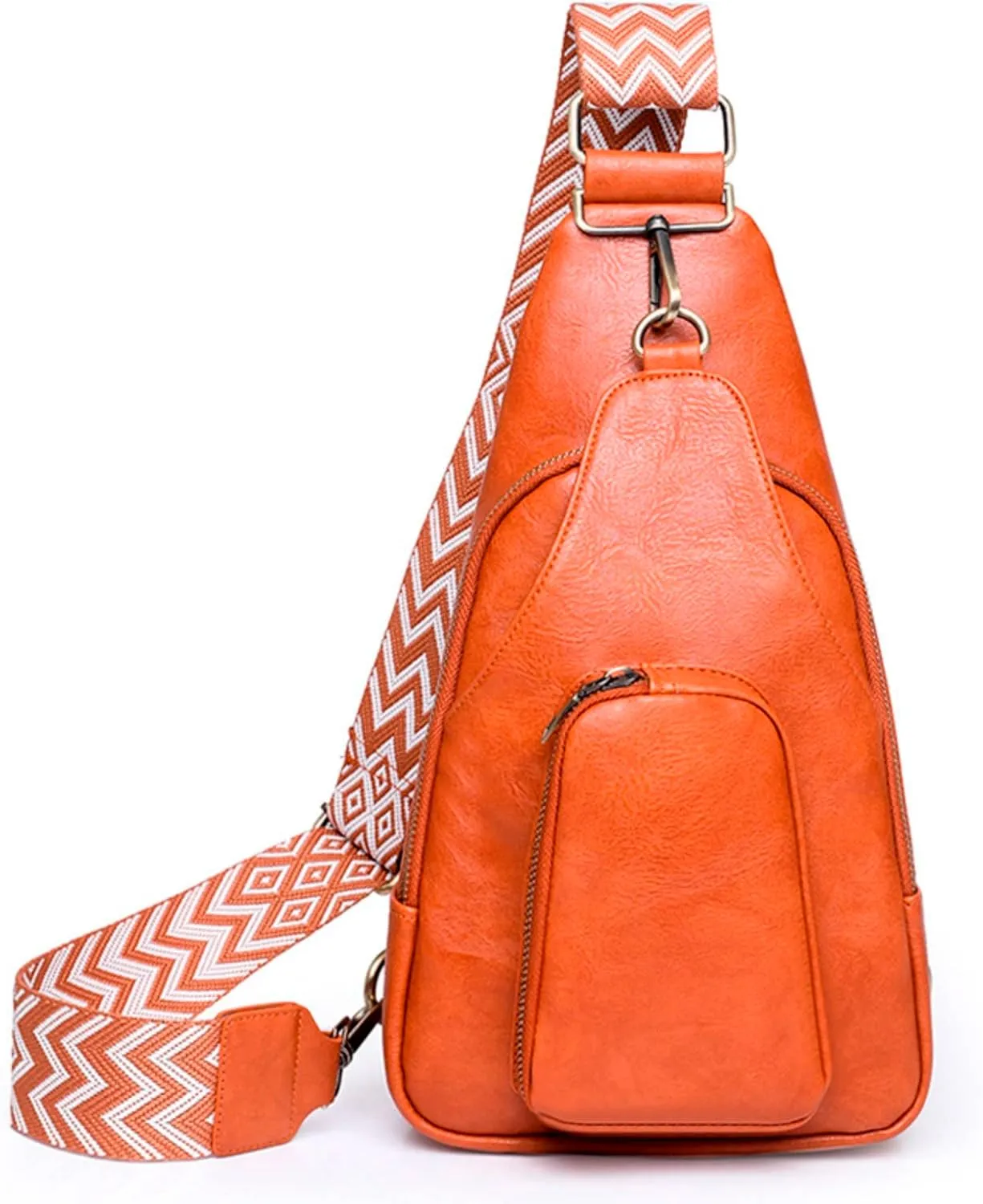 Crossbody Bag Sling Bags for Women Leather Small Fanny Pack Crossbody Bags Chest Bag for Women