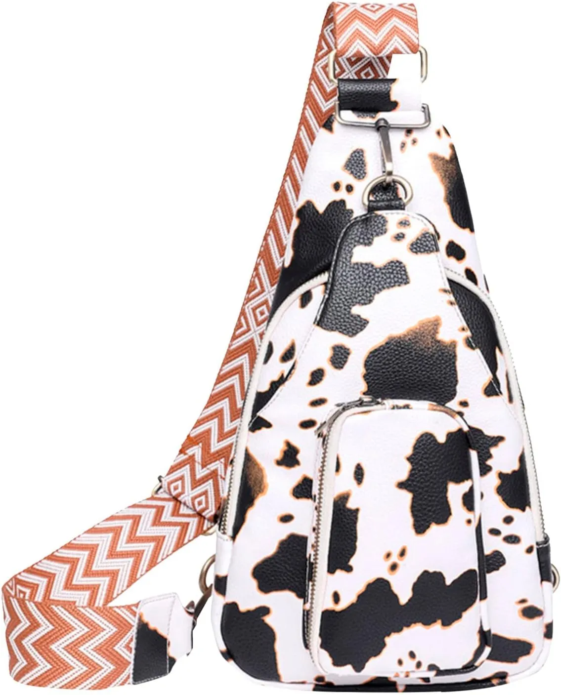 Crossbody Bag Sling Bags for Women Leather Small Fanny Pack Crossbody Bags Chest Bag for Women