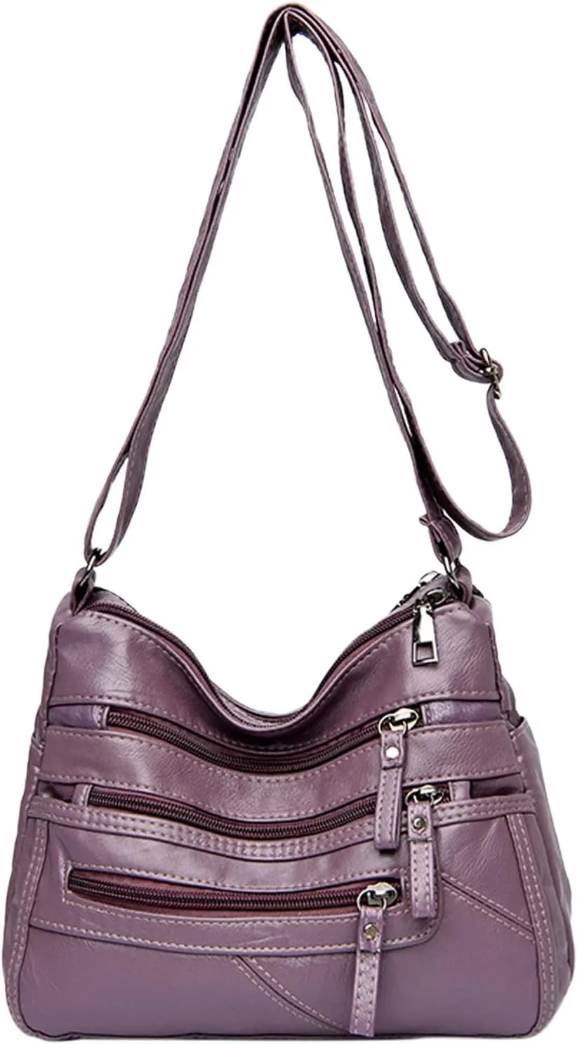 Crossbody Bags for Woman Trendy Crossbody Purses For Women Casual Adjustable Strap Shoulder Bag Ladies Leather
