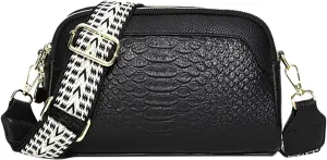 Crossbody Bags for Women Faux Leather Small Shoulder Purse with Adjustable Straps Simple Fashion Square Tote Bag